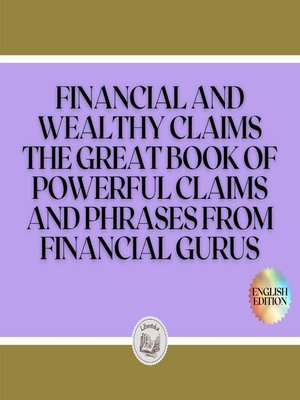 cover image of FINANCIAL AND WEALTHY CLAIMS